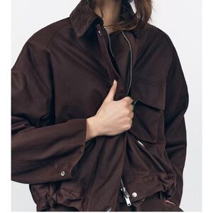 Zara waxed jacket